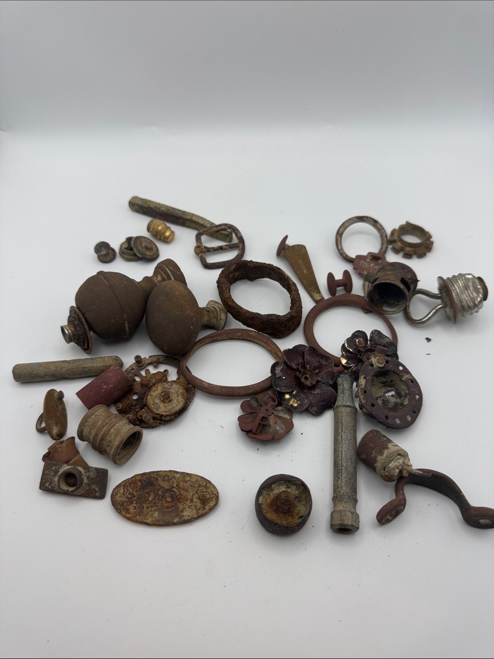 Antique Mixed Civil War Relics Artifacts Metal Detecting Finds